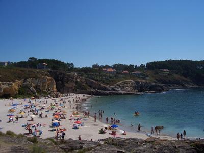 Apartamentos De Uso Turistico Fontina - Playa Montalvo - Sanxenx0 -Pontevedra Санксенсо Екстериор снимка